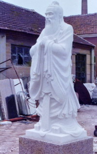 石雕石刻 工艺雕塑; 青岛琛玉工艺雕塑厂