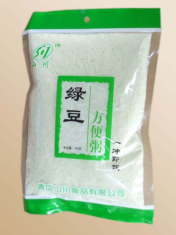 绿豆方便粥 芝麻糊; 青岛山川食品有限公司