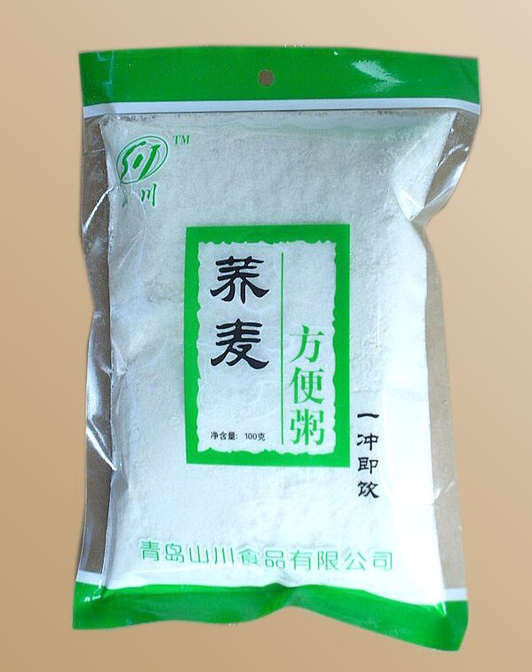 荞麦方便粥 芝麻糊; 青岛山川食品有限公司