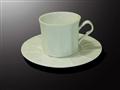 9- eight jiao coffee cup small dishes.jpg 餐具; Qingdao Junhao Co.,LTD