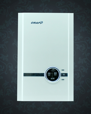 OX09-17 珍珠白 热水器; 欧迅电器有限公司青岛办事处