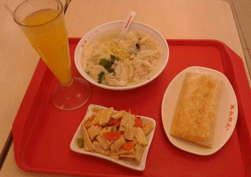 营养套餐 虾仁馄饨;精肉馄饨;扇贝馄饨; 青岛琴岛顺天餐饮连锁有限公司