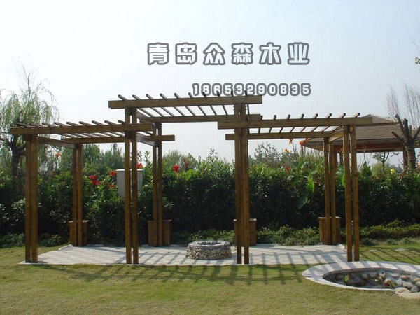 木栈道 防腐木;青岛防腐木;防腐木业;防腐木;木桥;木椅;廊架;木栅栏;木栈道; 防腐木