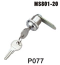 MS801小圆锁|柜锁 电器柜门锁; 电器柜门锁|上海练培锁具有限公司