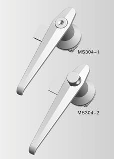 MS304把手锁 电器柜门锁; 电器柜门锁|上海练培锁具有限公司
