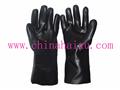 PVC coated industrial PVC working gloves gloves;workglove;workshoes; Qingdao haixu International Co., Ltd