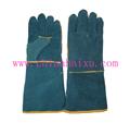cow split leather long welding safety gloves gloves;workglove;workshoes; Qingdao haixu International Co., Ltd